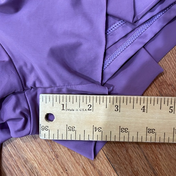 Women NWT Size XL Shorts Reflective Dots Running Tie Waist Stretch Yoga Dance - Picture 4 of 8